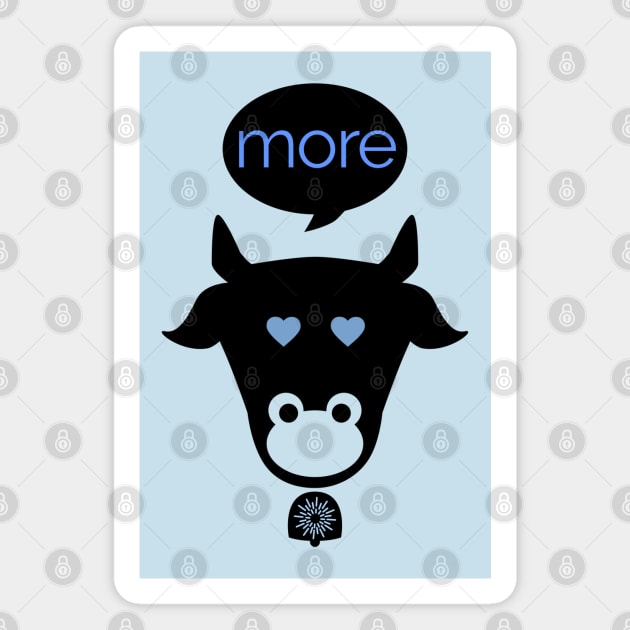 More Mini Cowbell Magnet by L'Appel du Vide Designs by Danielle Canonico